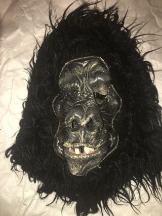 Vintage 1979 Be Something Studio Gorilla Full Head Mask Planet Of The Apes?