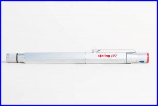 Rotring 600 1st Series Rb Knurled Grip Silver Rollerball Pen