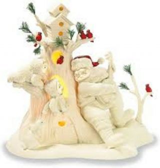 Sing Us A Song Santa Snowbabies By Department 56 Christmas Holiday Light Up