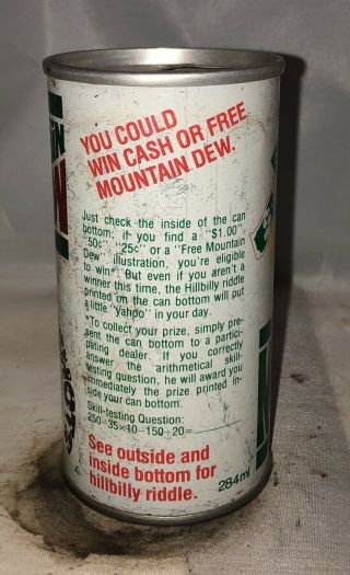 Mountain Dew can - Canada 3