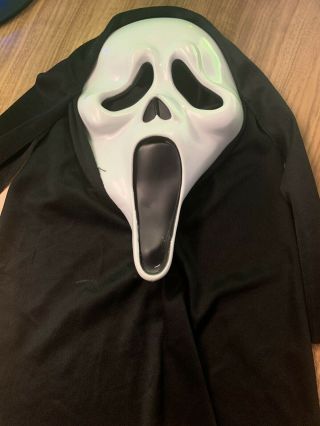Easter Unlimited Ghostface Scream Mask Fun World 9206wm Ghost Face No Glow Rare