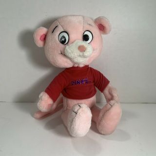 Vintage 1984 Pink Panther & Sons Pinky Plush Mighty Star Poseable Stuffed Animal