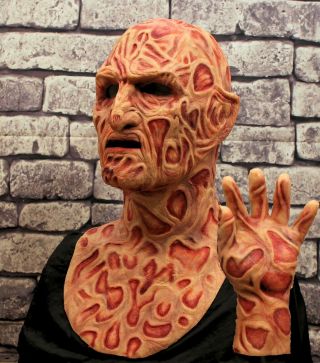Horrorfxmasks™ Silicone Mask,  Silicone Hand (meshprotect©) Not Freddy Krueger