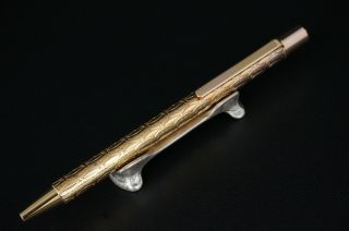 Cartier Ballpoint Pen St150188 2c Decor Gold C01
