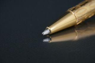 Cartier Ballpoint pen ST150188 2C Decor Gold C01 5