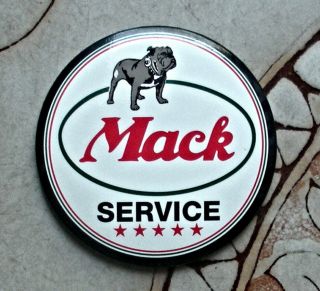 Mack Trucks Service Bulldog Fridge Magnet - 2 " -