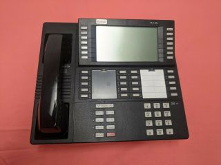 Vtg At&t Avaya Mlx - 20l Legend Receptionist Phone W Stand,  Handset & Cord Refurb