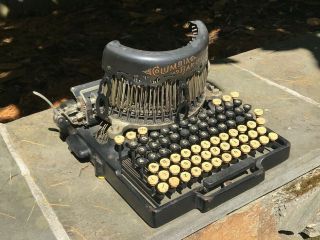 Columbia Bar - Lock No.  10 Antique Typewriter 2