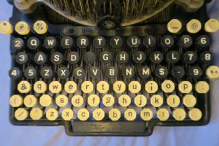 Columbia Bar - Lock No.  10 Antique Typewriter 4