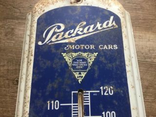 Vintage Thermometer Packard Automobiles Advertising (27 " X 8 ")