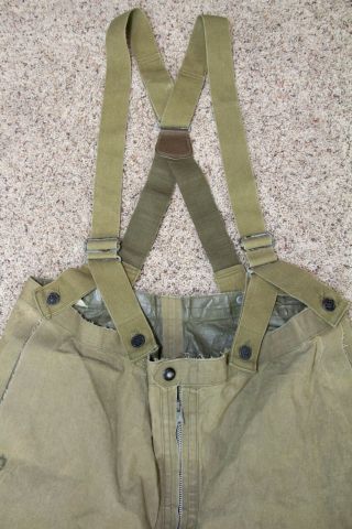 WW2 US Army Rain Pants Engineers Trousers 2