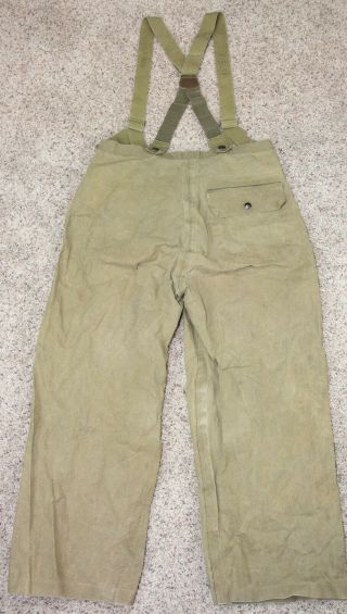 WW2 US Army Rain Pants Engineers Trousers 3