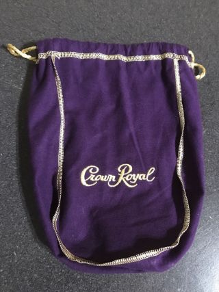 Crown Royal Bag - Purple And Gold -  375ml Set Of One Hundred