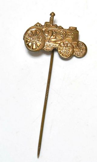 Vintage Advance Rumely Tractor Advertising Lapel Pin La Porte,  Indiana