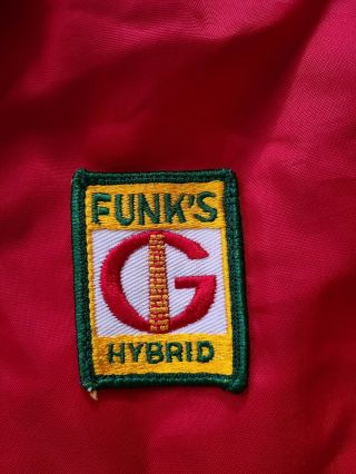 Vintage Funks G Hybrids Red Swingster Farmer Windbreaker Hipster Jacket SZ XL 3