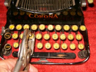 Antique Bernard Typewriter Key Ring Removal Pliers