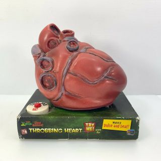 Gemmy Halloween Dr.  Shivers Electric Heart Animated Lab Prop Rare Htf Morbid