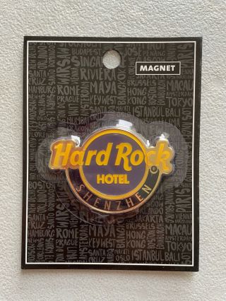 China Hard Rock Hotel Shenzhen " Classic Logo " Magnet
