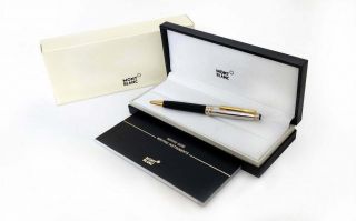 Montblanc Solitaire 163 Doue Sterling Silver Ballpoint Pen