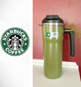 20oz Starbucks/stanley Military Commitment Double Walled Stainless Steel Tumbler