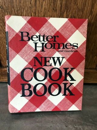 Vtg 1968 Edition Better Homes & Gardens Cook Book Meredith Press Condtn