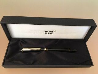 Montblanc Noblesse Oblige Ballpoint Pen Black Gt - Comes With Refill