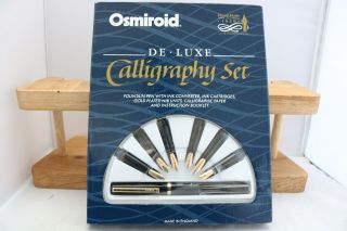 Vintage (c1980/90) Osmiroid Easy Change Deluxe Calligraphy Pen Set