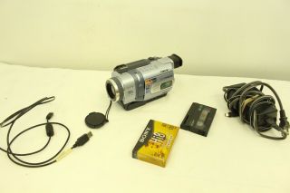 Vintage Sony Handycam Digital Video Camera Recorder Model Dcr - Trv340 - M59