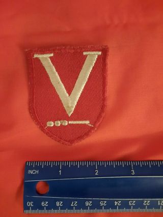 Wwii Us Army Victory Task Force Greenback Patch On Twill Cheesecloth.
