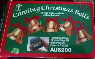 Caroling Christmas Bells/ye Merrie Minstrel Aus200 Plays 25 Songs Clappers Move