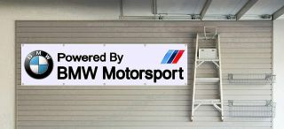 Bmw Motorsport Automotive Garage Mechanic Car Racing 2x8ft Banner