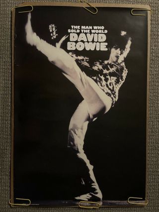 Poster The Man Who The World David Bowie Music Memorabilia Pin Up