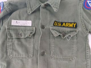 WWII WW2 or Later US Army 3rd Army 82nd Airborne Enlisted Glider Patch Kid Shirt 2