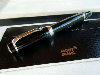 Montblanc Rollerball Boheme Noir (model 5098) Platin/black/blackjewel