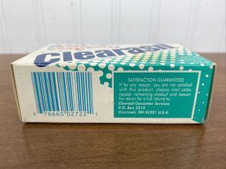 Vintage 1995 Clearasil Bar Soap 3.  25 oz Bar 3