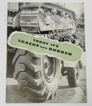 Caterpillar Tractor Company 1940 - 1950’s Era Brochure 6