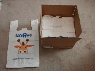 Toys R Us Shopping Bags Geoffrey The Giraffe 1000 Bags Case Tru Exclusive