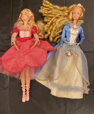 Mattel,  Barbie,  In The 12 Dancing Princess Genevieve With Sleeping Beauty