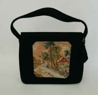 Vintage 1950s Needlework Christine Custom Bags - Detroit Michigan Handbag