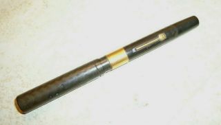 Waterman’s Ideal 52 Fountain Pen Chased Hard Rubber Gold Band 1899 2