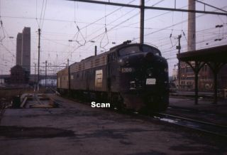 35 Mm Slide Trains/locomotive 4300 Penn Central Rr Mar 1973 T6679