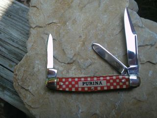 Vintage Kutmaster Purina Stockman Knife