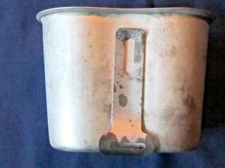 Ww2 1944 Us Military Army Marines Canteen Cup - By S.  M.  Co.