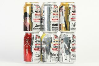 2004 Diet Coke / Coca Cola 6 Cans Set From The Uk,  Film Fest 2004
