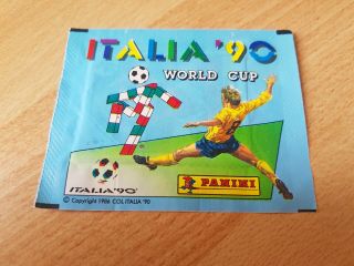 Panini Tüte Wm Wc Italia90 Vintage 1990 Packet Pochette Bustina World Cup 002
