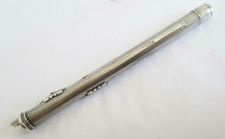 Victorian Sampson Mordan Combination Dip Pen,  Propelling Pencil London 1864