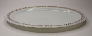 Vintage Waffle House Serving Platter Plate Pyrex Brand Tableware by Corning 3