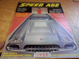 Speed Age,  Dec 1957,  Vauxhall Victor,  Thunderbird,  Hawk,  Corvette,  