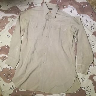 Ww2 Us Army Officers Shirt Mens