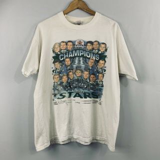 Vintage Dallas Stars Stanley Cup 1999 Western Conference Champs Nhl Hockey Xl
